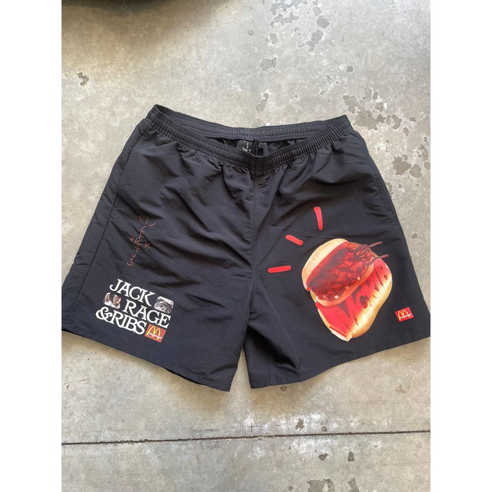 Cactus Jack Mc Rib Shorts Size Large